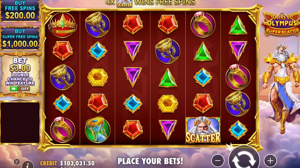 Gates of Olympus Super Scatter